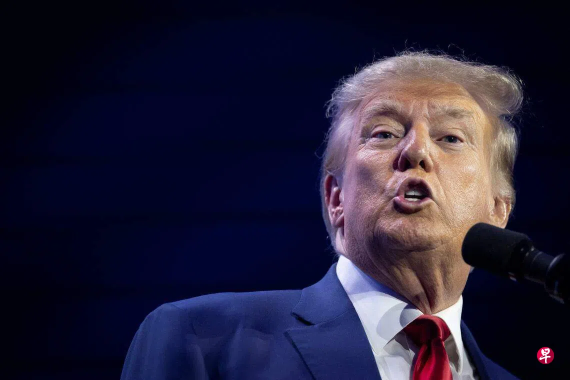 成国会骚乱大陪审团调查目标特朗普或三度面临刑事指控| 联合早报