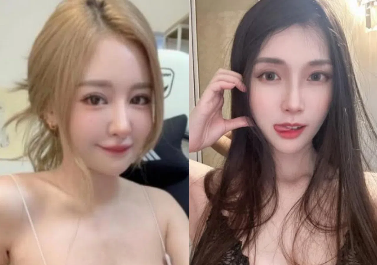 谢薇安（右）自称是谢侑芯闺蜜，在黄明志发文后炮轰对方要他好好说话。（互联网）