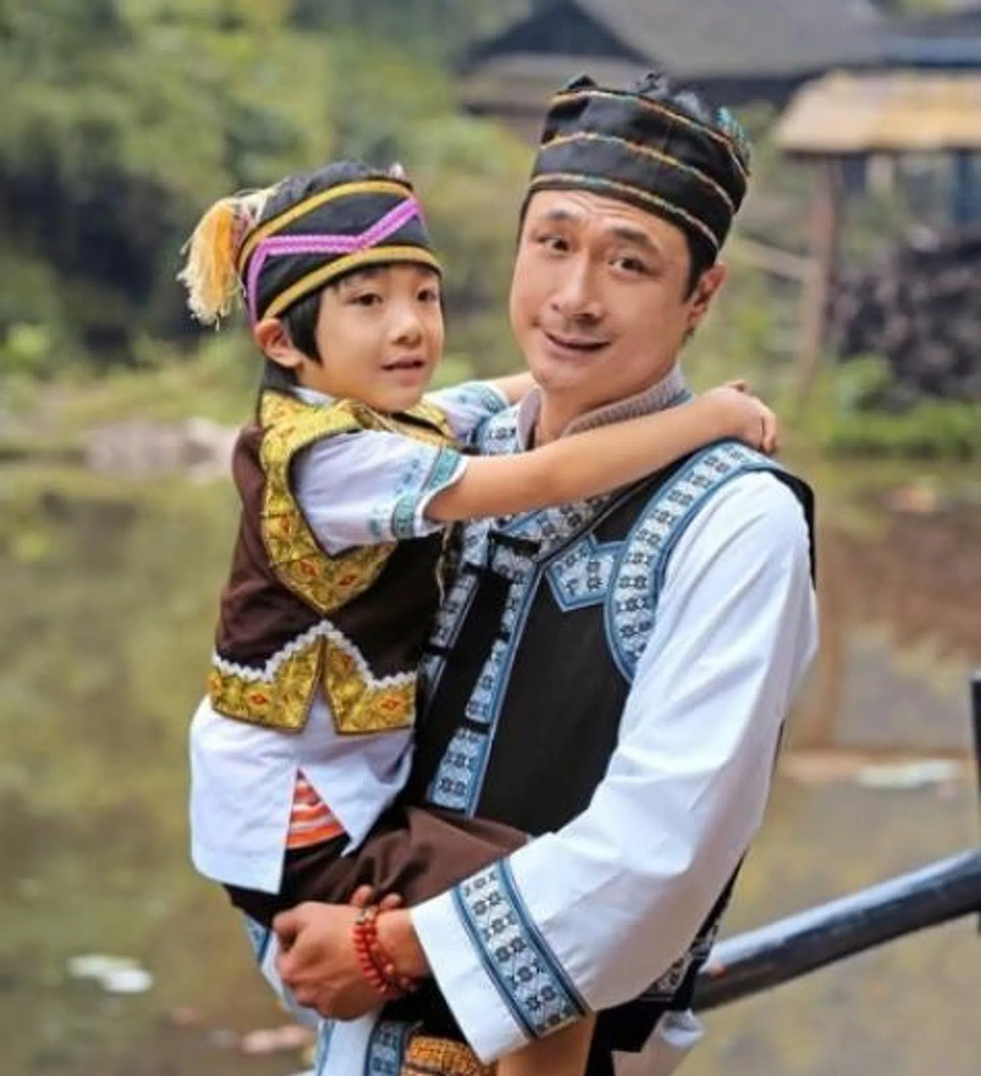 吴镇宇曾带儿子费曼参加芒果TV综艺《爸爸去哪儿2》。（互联网）