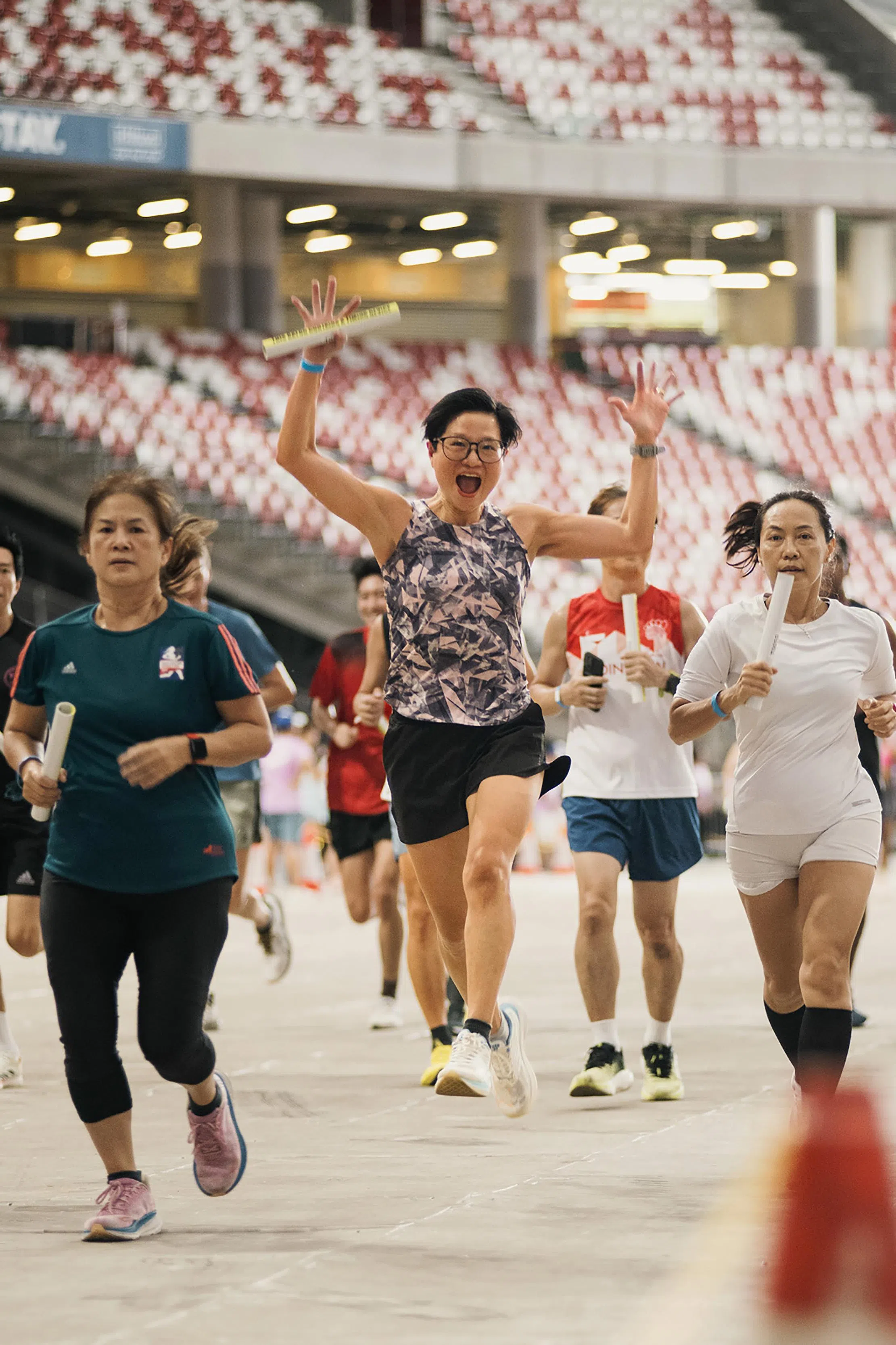 施慧棣医生参加2025年“生命接力”（Relay For Life）活动。（受访者提供）