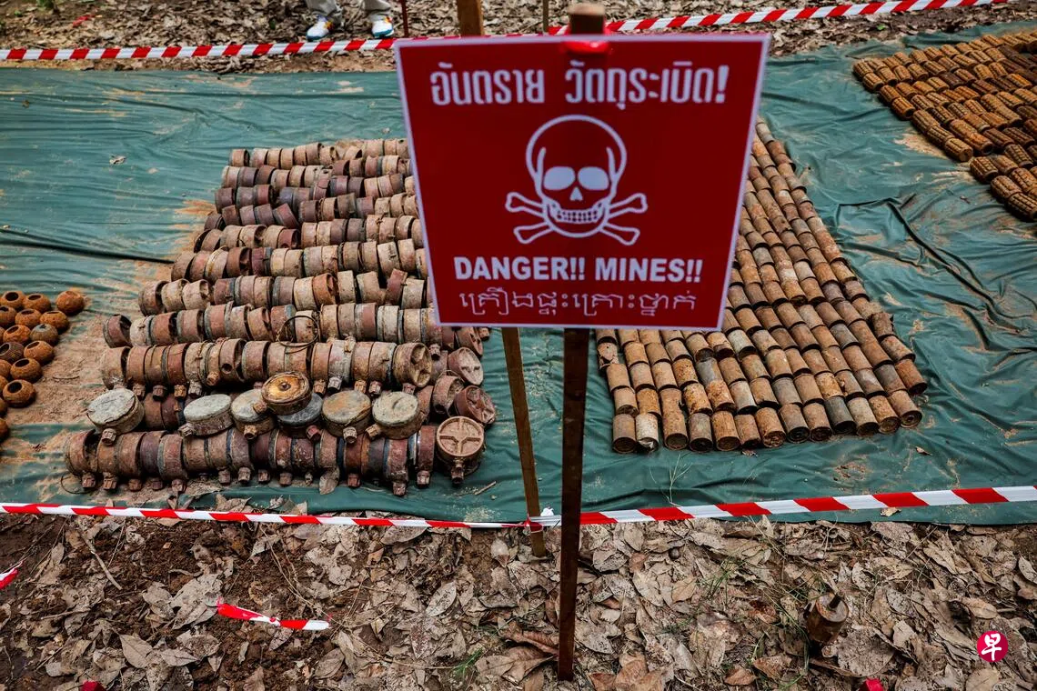 泰柬分三阶段从边境撤离重型武器| 联合早报