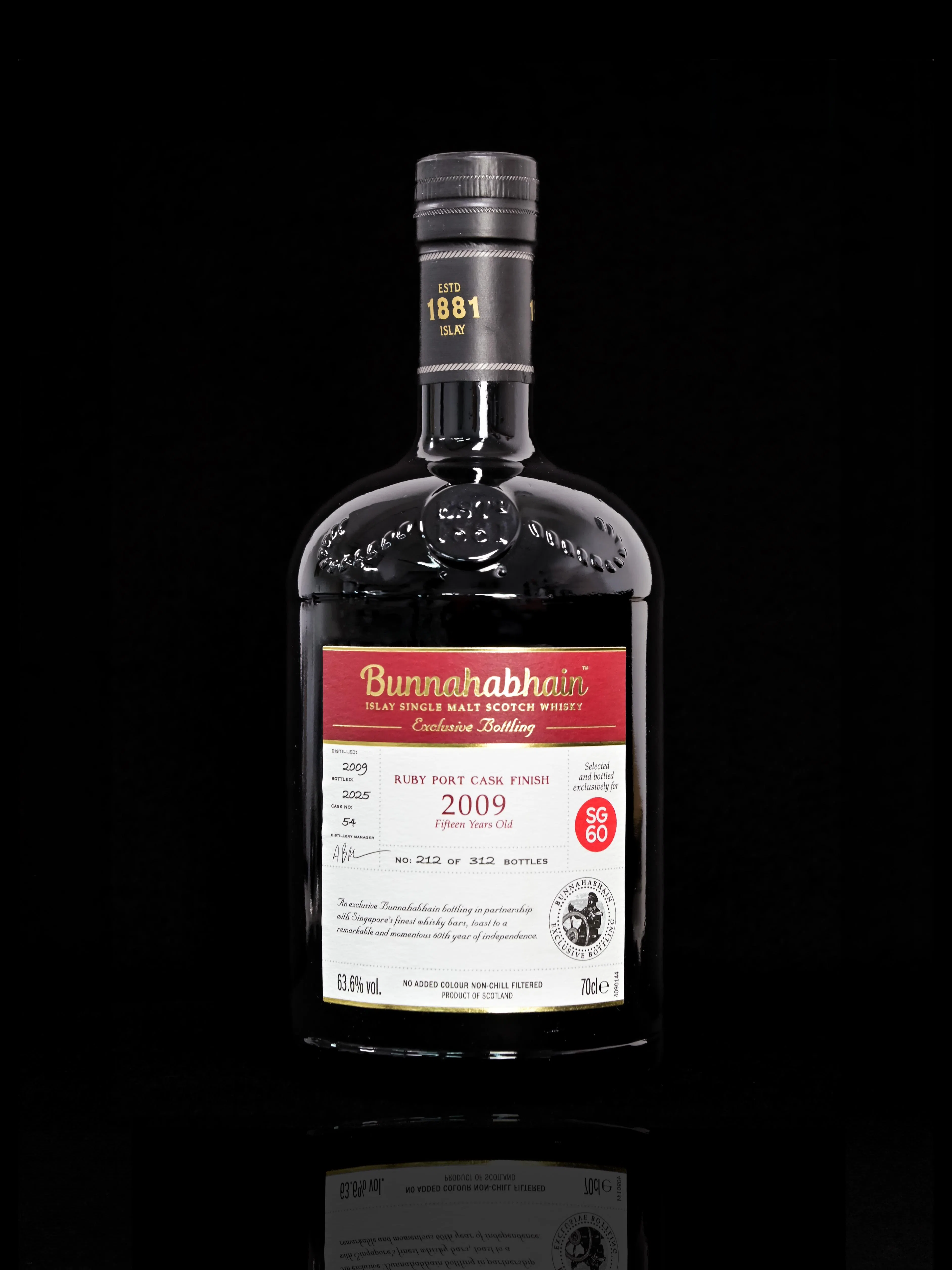 艾拉岛的布纳哈本（Bunnahabhain）15年是少见的单桶威士忌。　（酒商提供）