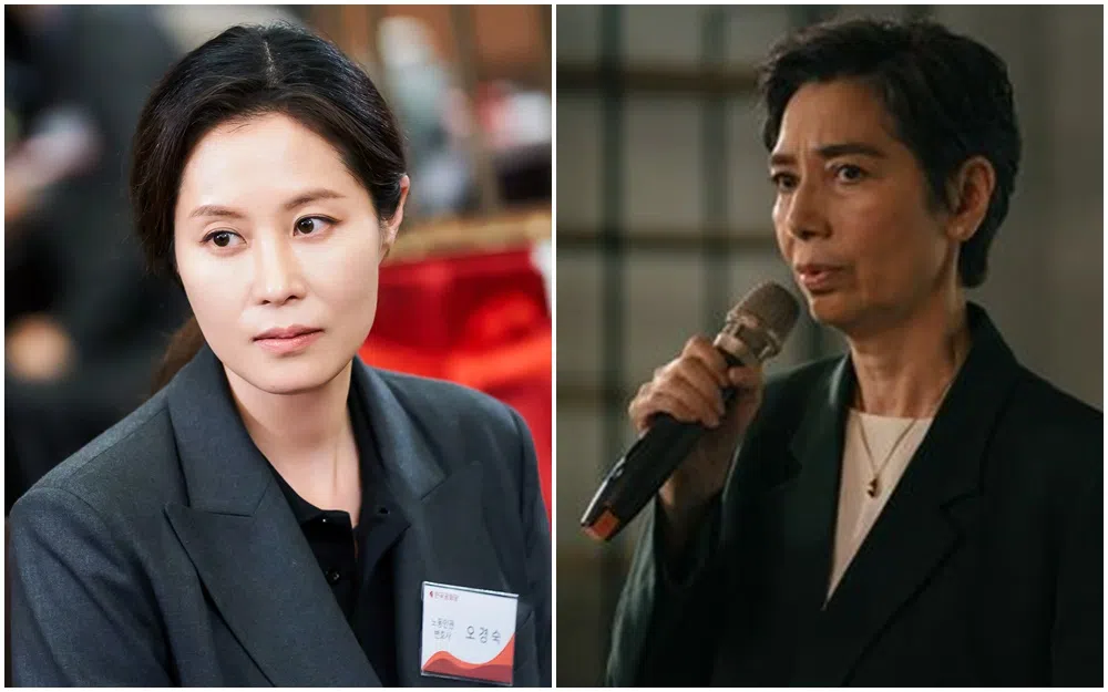 文素利（左图）和赖佩霞在《造后者》和《人选之人》中饰演候选人。（Netflix提供）