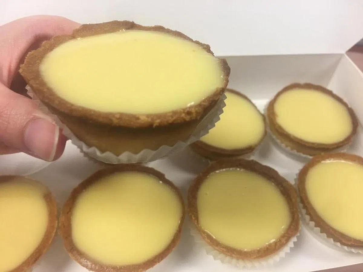 店里排名第一的“豆花挞”。（图/档案照）