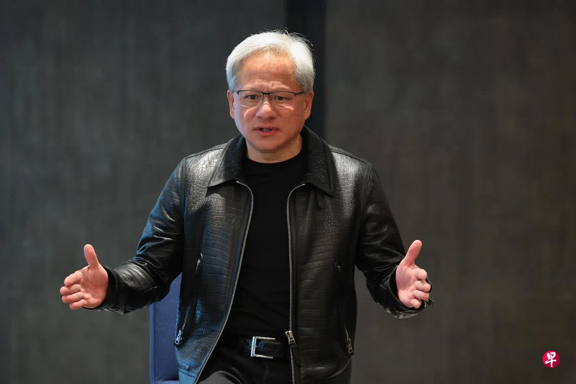 财经人语：黄仁勋再张“金口” 英伟达股价隔夜涨8% | 联合早报