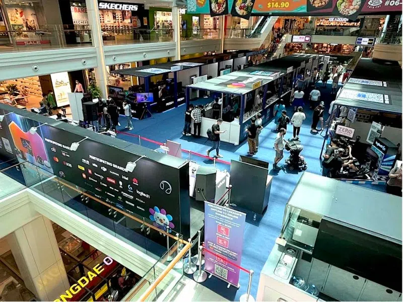 超过20个国际和本土科技品牌在2022年Lazada线上科技展上亮相，与2021年的全虚拟展会相比，销售额增长了25%以上。（图/Lazada提供）