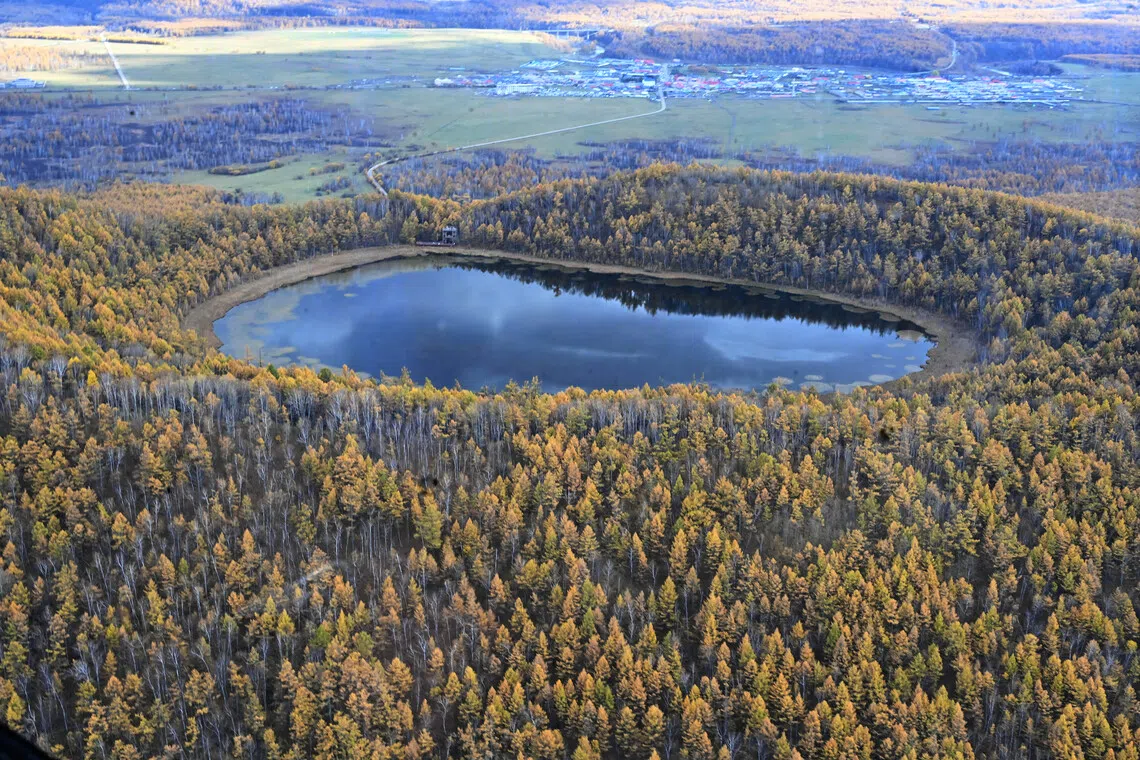 森林之眼。（吴伟承摄）