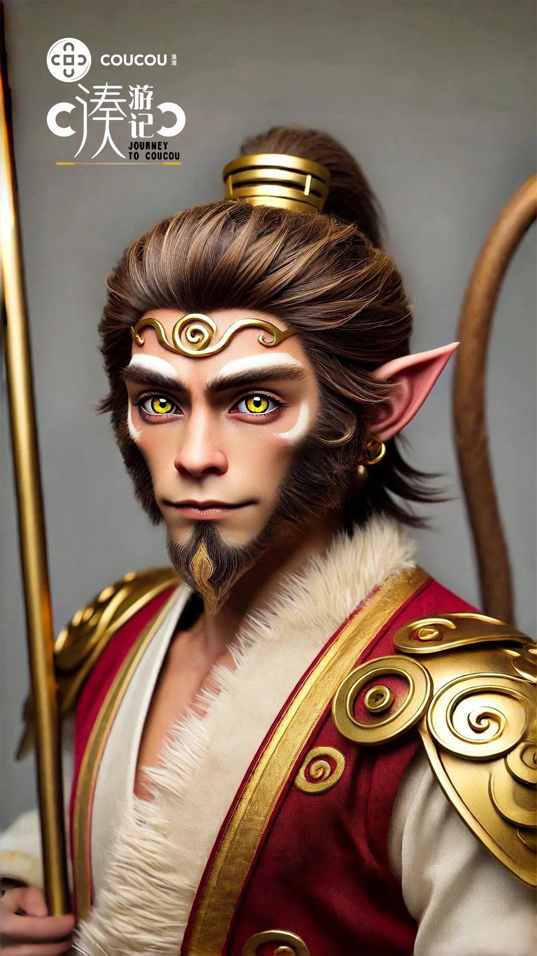 湊湊推出Tik Tok互动特效，让食客将自己的面孔与《西游记》主角合成，增添用餐趣味，还可获得$50餐券。（餐馆提供）