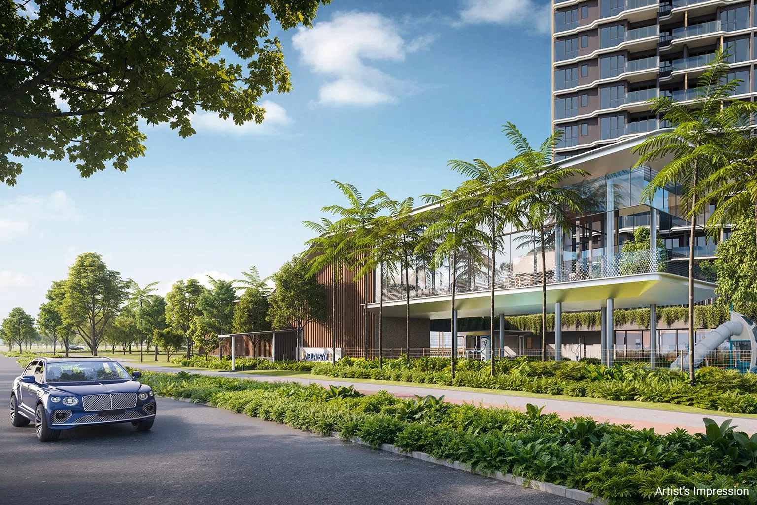 多样房型选择，兼顾舒适与不同家庭需求，下楼即达碧湾地铁站，畅享城市便捷。（效果图由新海逸集团提供）