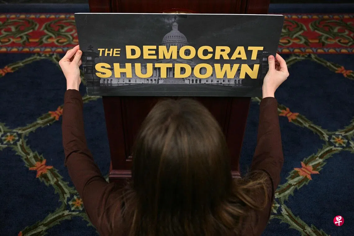 美政府停摆经济损失恐达140亿美元| 联合早报