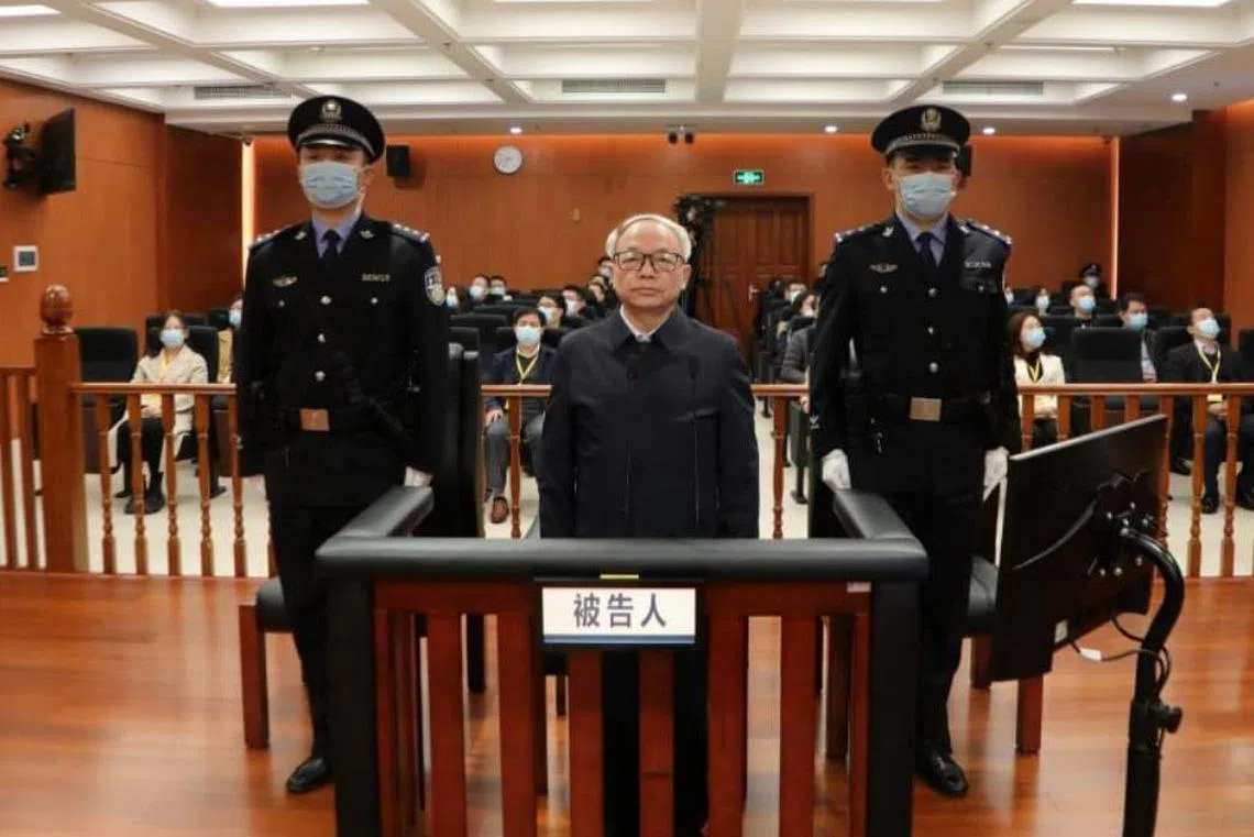 中共原防范邪教办公室副主任彭波受贿罪获刑14年| 联合早报