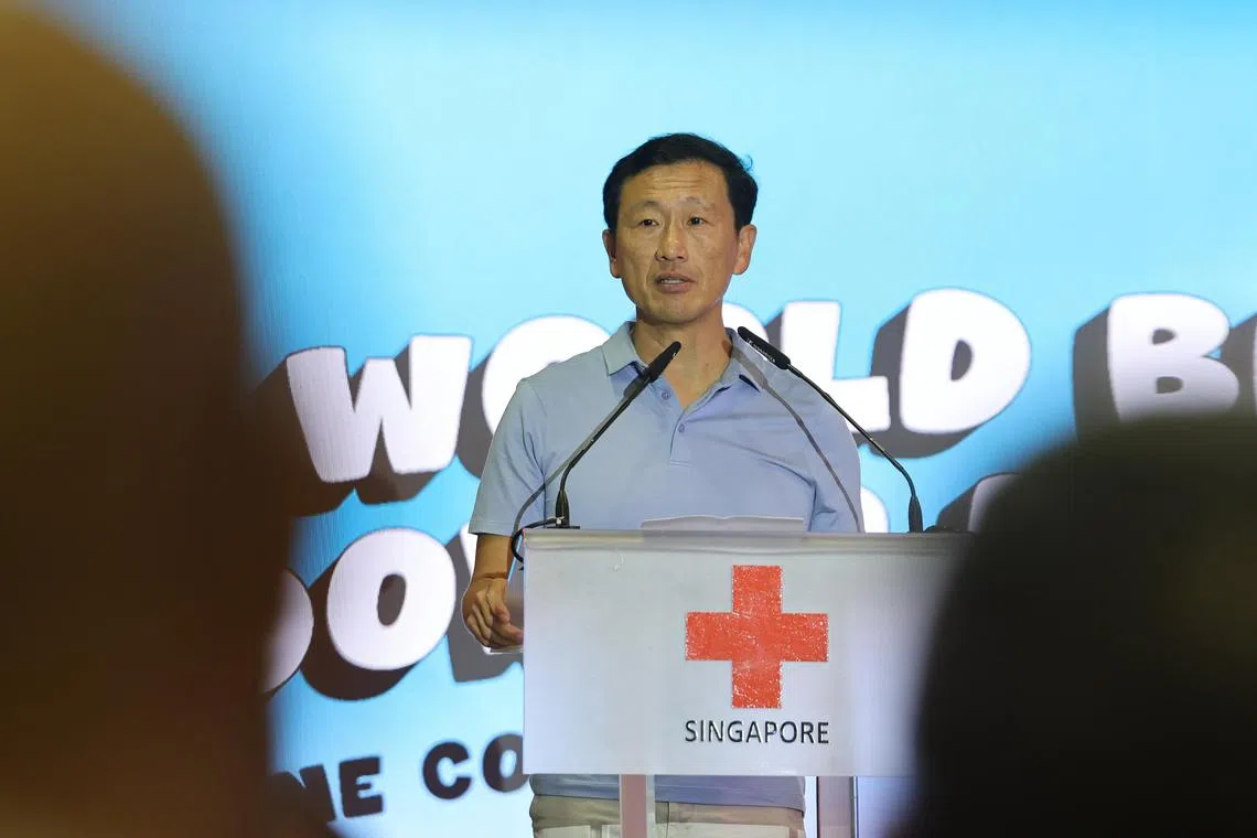 王乙康指出，人口老龄化加剧了我国对血液的需求，而供应却因合格捐血者人数的减少而受到限制。（唐家鸿摄）