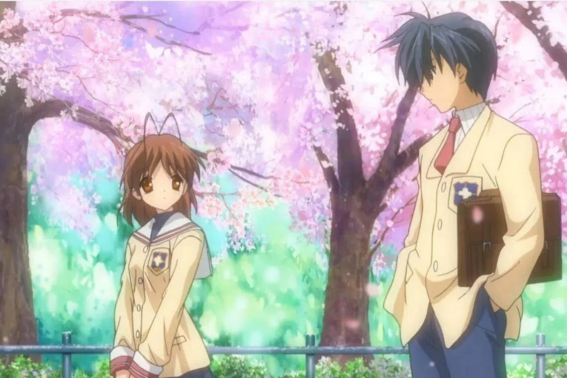 “Clannad”被誉为必看的催泪神作之一。（互联网）