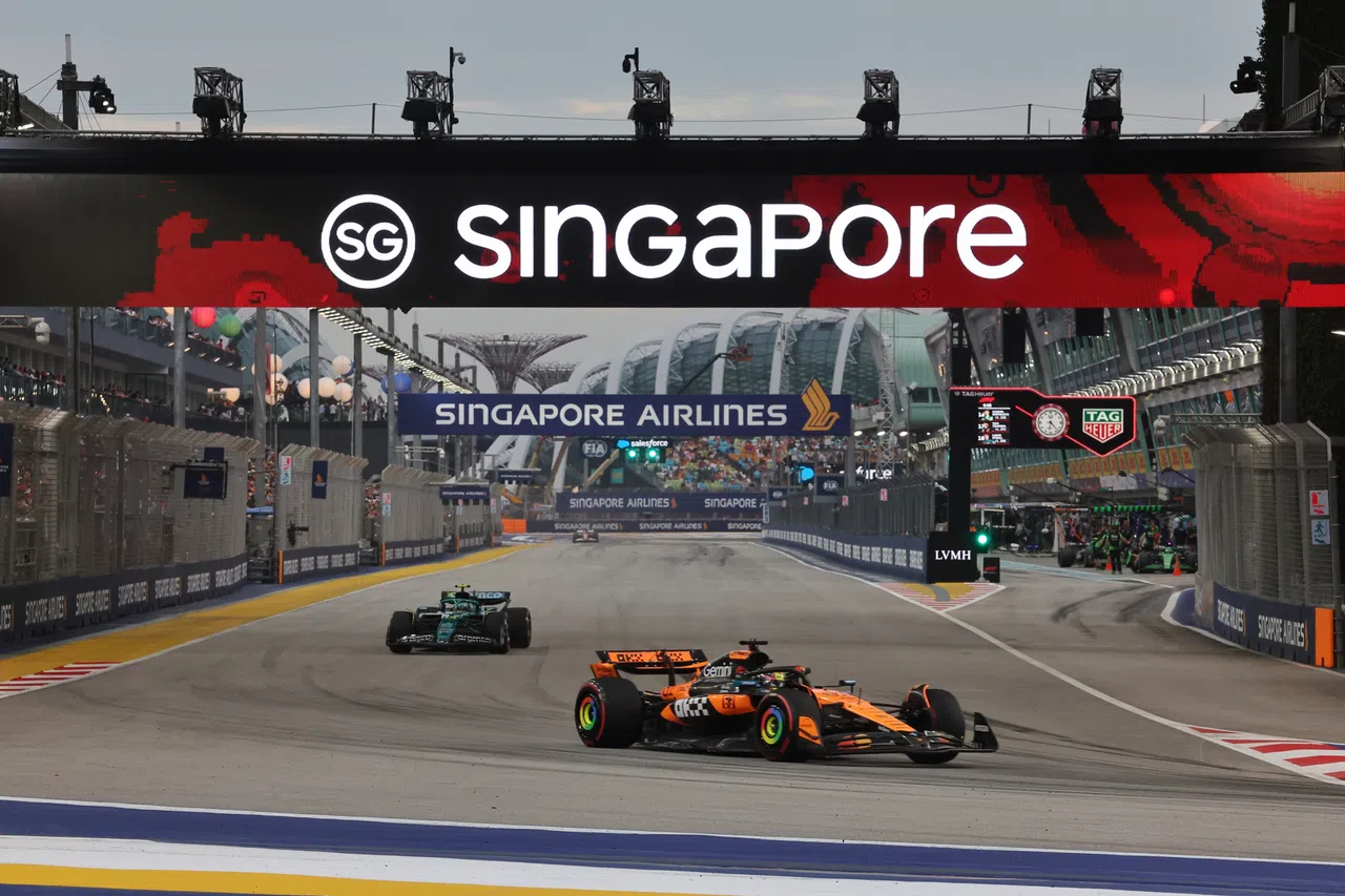新加坡F1夜间赛事一直为全球赛车迷津津乐道。（档案照）