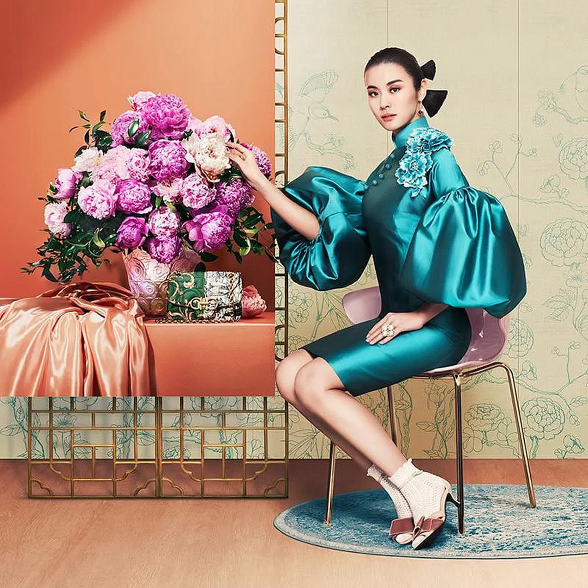 本土时装设计师Laichan作品也将亮相展览。（主办方提供）