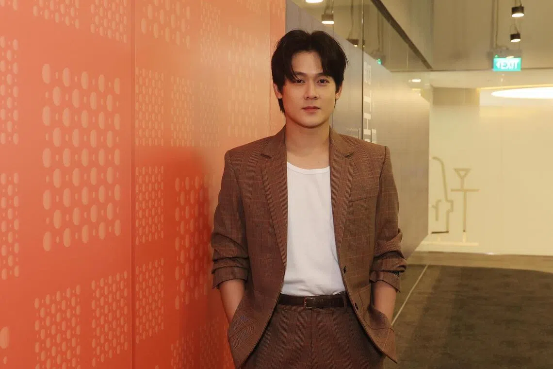 许瑞奇说，命理师曾告诉他在29岁之前不太顺遂。（邬福梁摄）