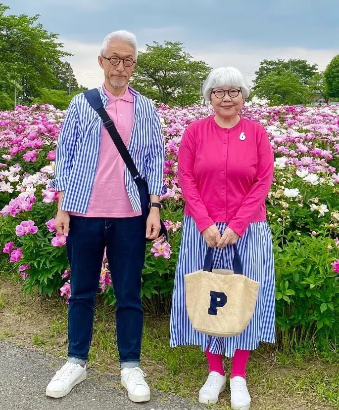 年过六旬的两位老人相伴走过人生四十载。（取自IG）