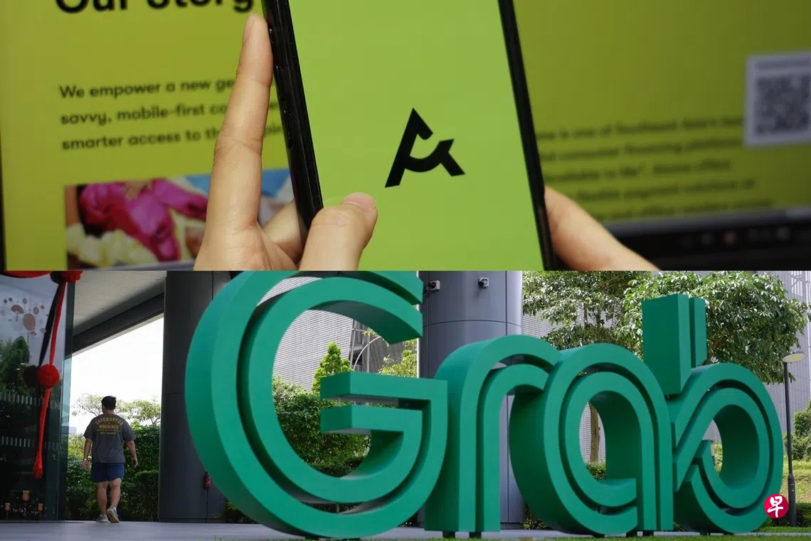 Grab正在洽谈收购新加坡先买后付服务商Atome Financial的多数股权。 （档案照片）