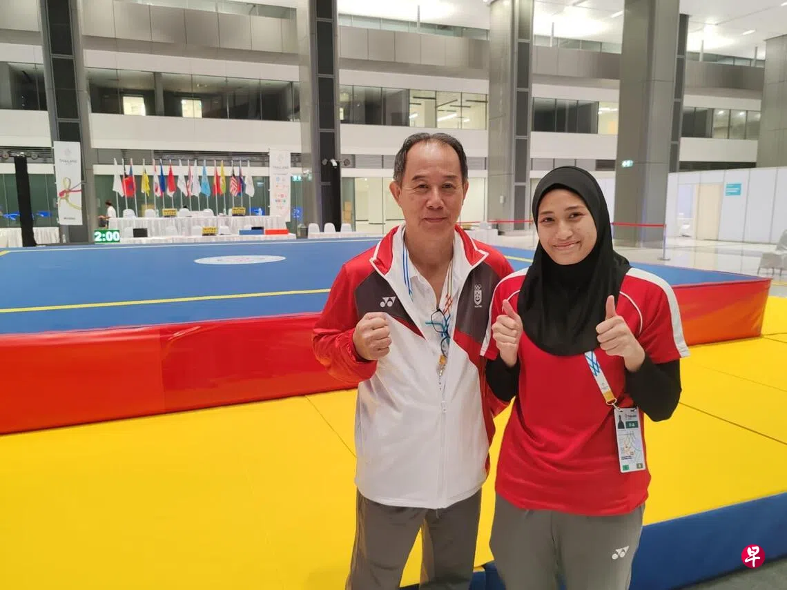 东运会】马来武术转散打取开门红卡蒂嘉锁定奖牌| 联合早报