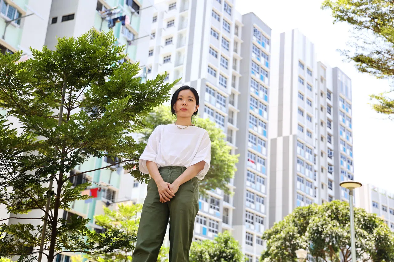 龚敏怡对创意领域的热忱源自对爱、自我价值，以及社群等概念的疑问和探索。（陈渊庄摄）