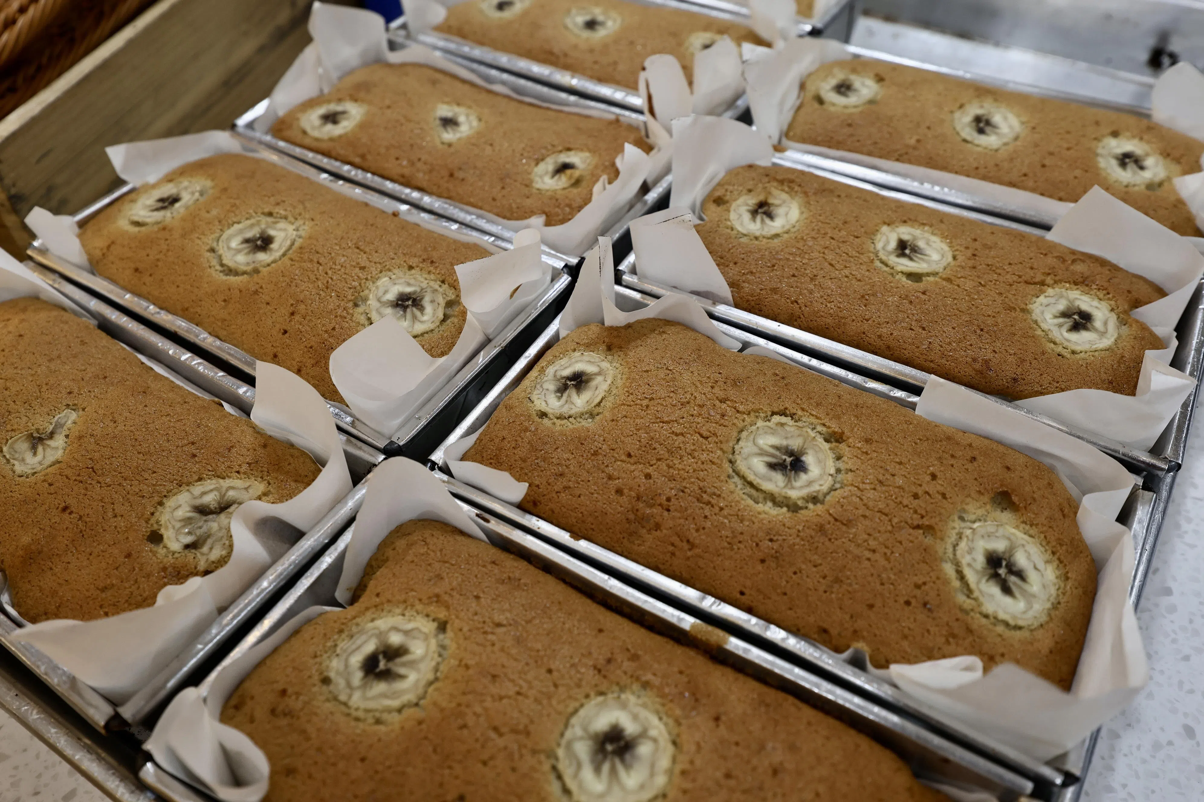 泰式面包店Thai Baang的人气香蕉蛋糕。（特约陈来福摄）