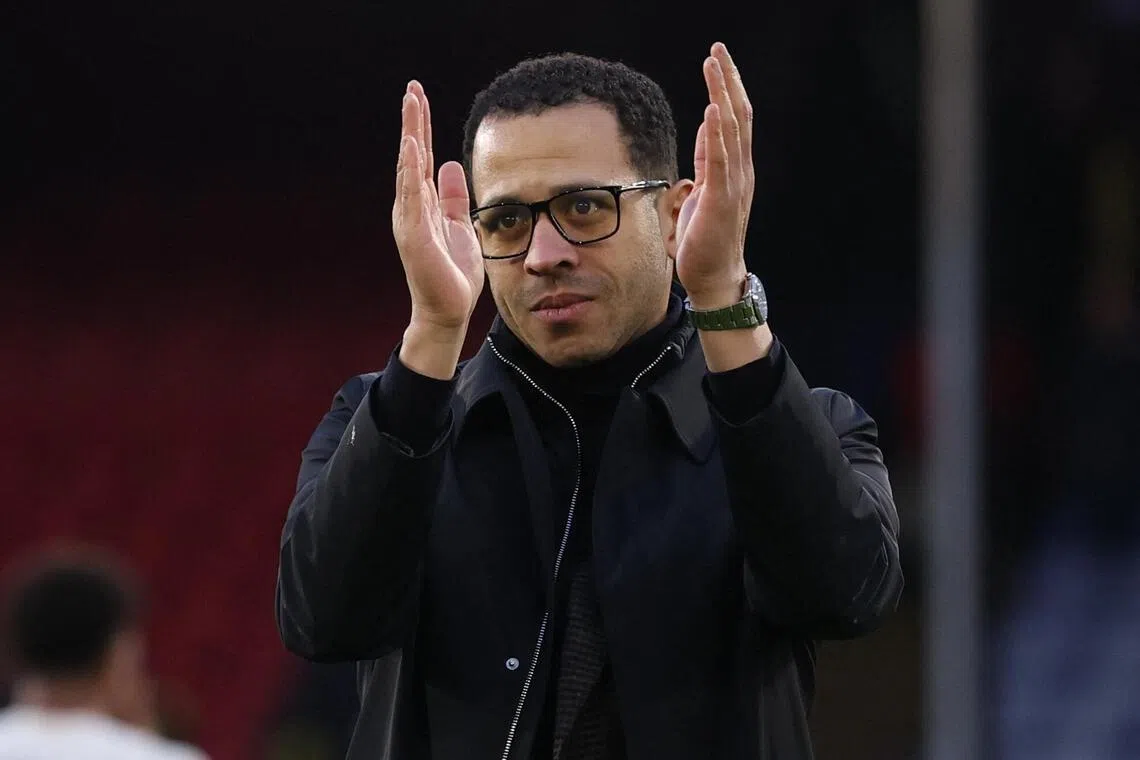 切尔西新帅罗塞尼尔上任后带领球队踢了五场比赛，取得了四场胜利。（路透社）