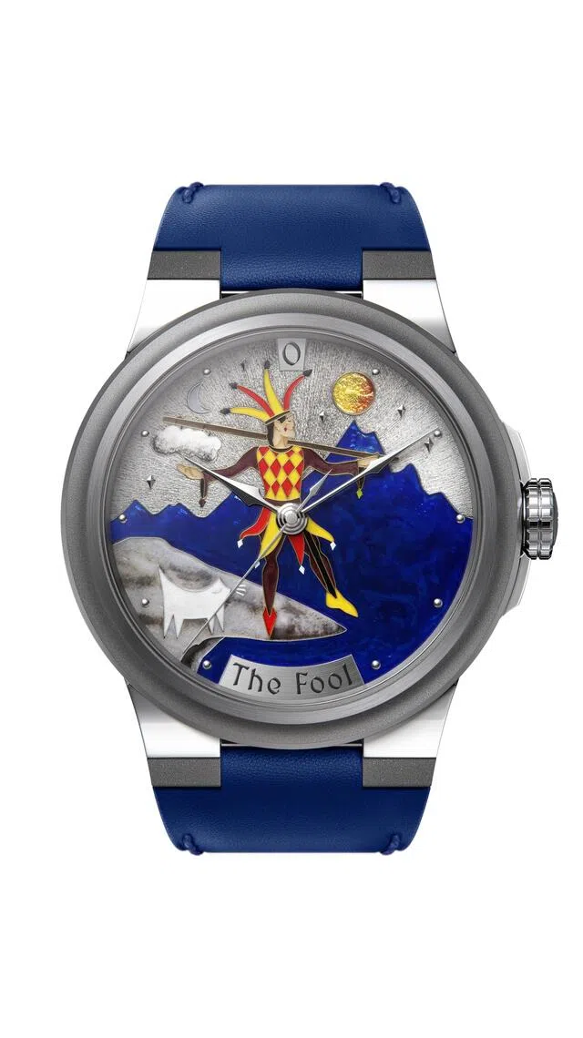 “塔罗艺术”系列以大阿尔克那牌为灵感，时间化为塔罗原型的象征。（Stollenwurm提供）