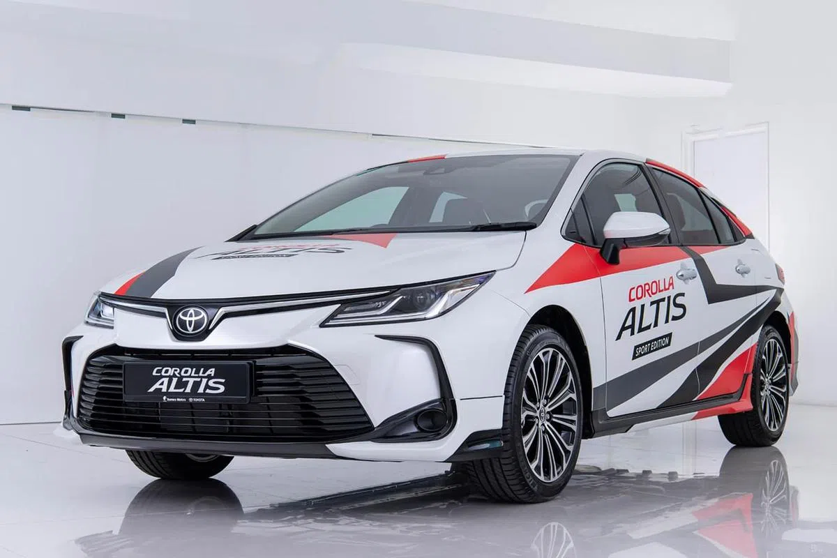丰田（Toyota）Corolla Altis运动型车款。（图/商家提供）