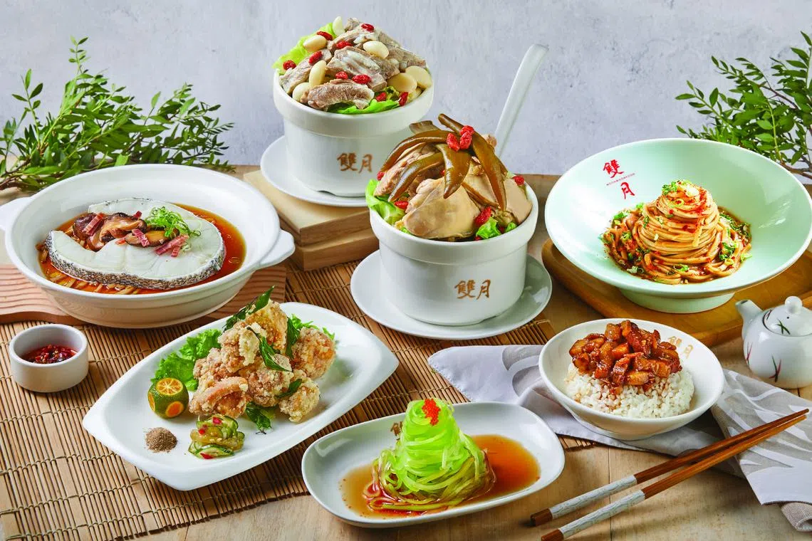 自2018年起连续获台湾米其林必比登推荐，双月汤品选择丰富。（餐馆提供）