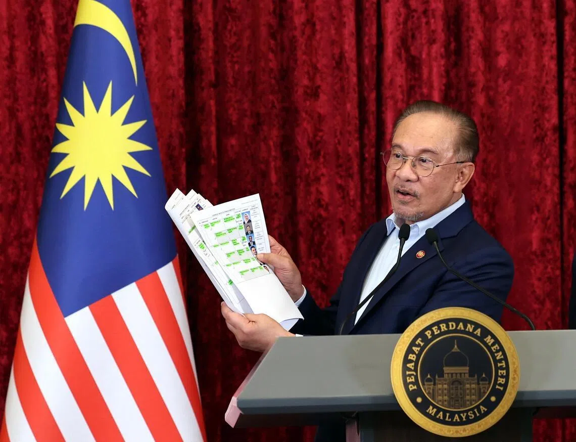 安华宣布修宪 首相任期不得超过两届或10年