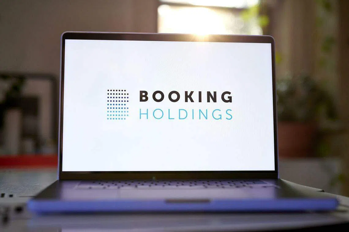 Booking Holdings旗下拥有Booking.com、Priceline、Agoda、Kayak、Rentalcars.com和OpenTable等旅游服务平台。（彭博社）