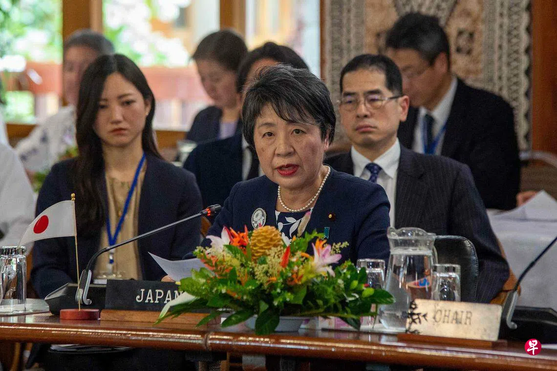 日本和太平洋岛国确认关系应对中国影响力增强| 联合早报