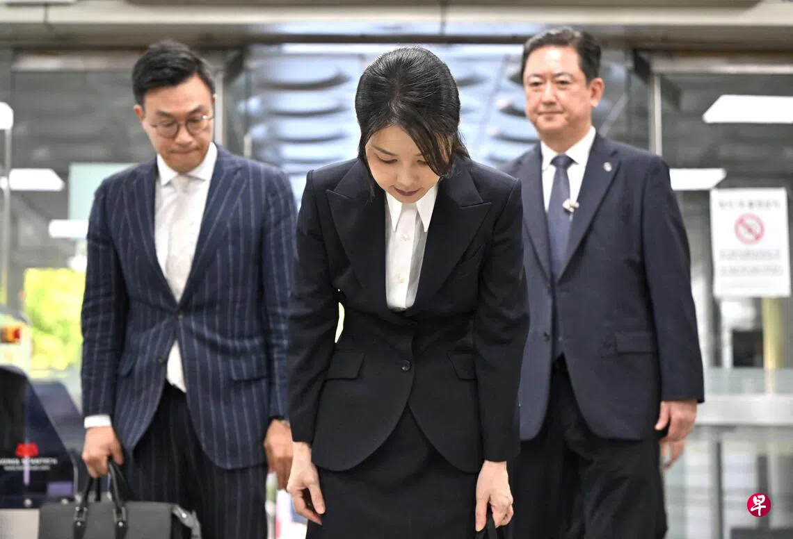 涉不当干预总统官邸搬迁 韩前总统夫人金建希被控新罪名