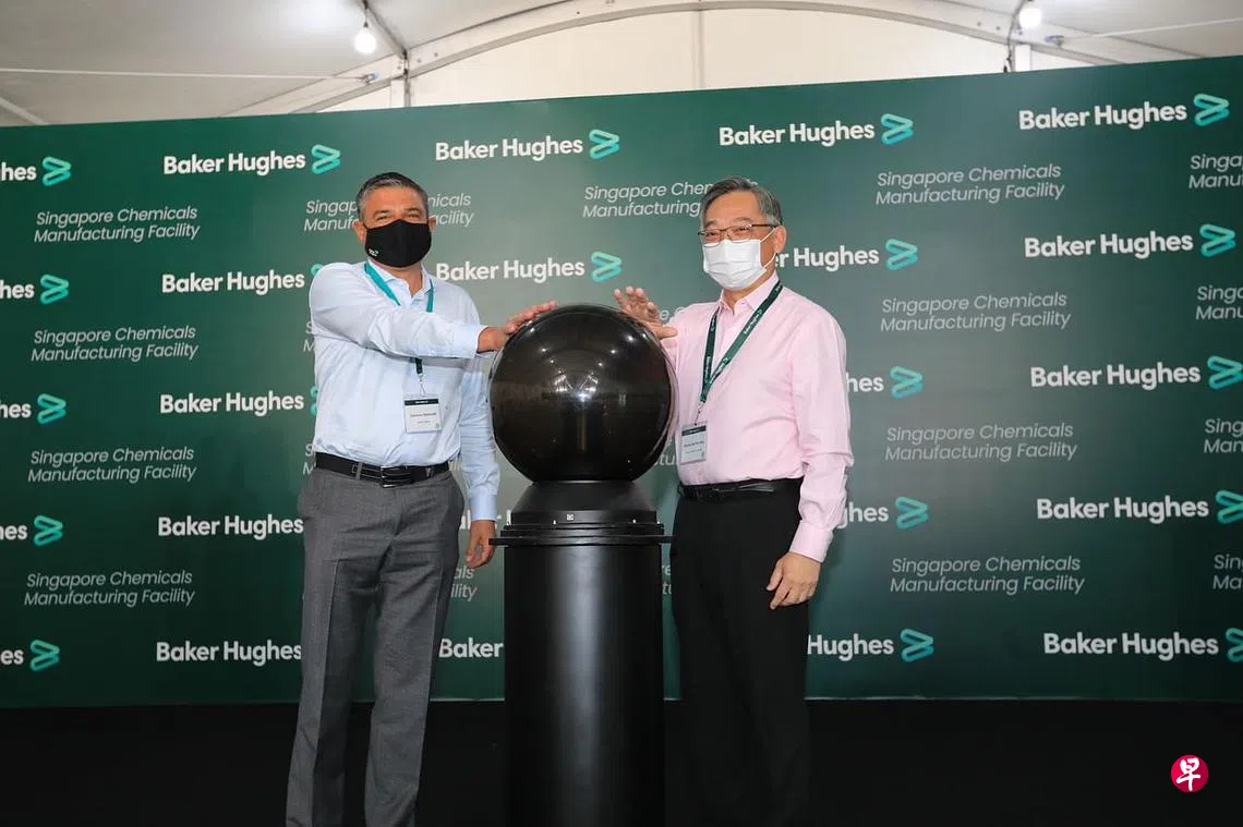 贝克休斯在新加坡设石油化学品厂拓展亚太业务| 联合早报