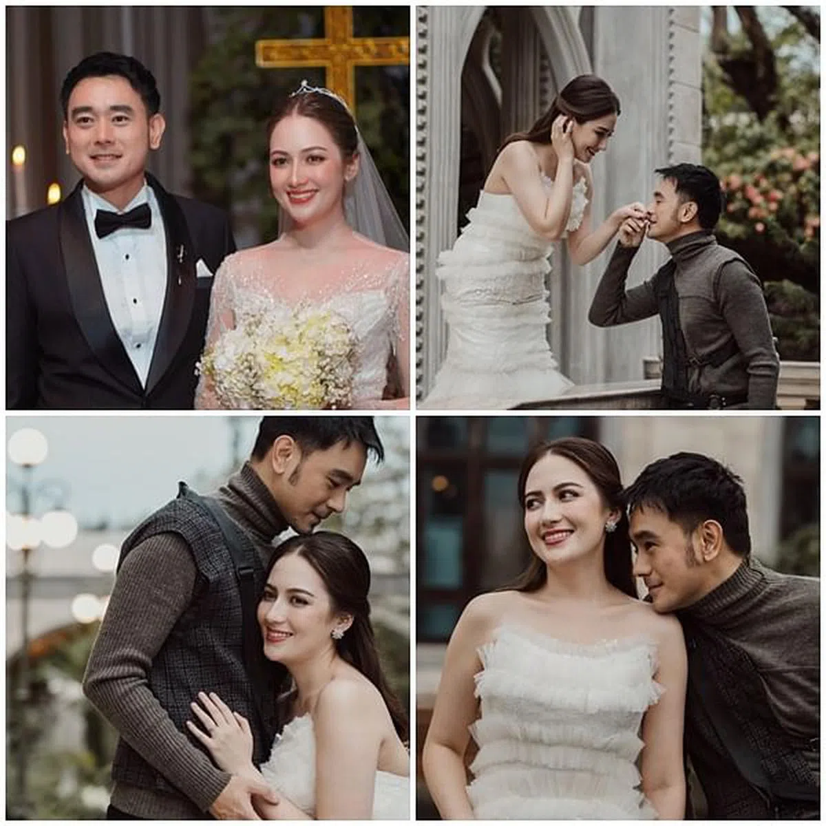 Tae跟空姐太太结婚。（取自艺人微博）