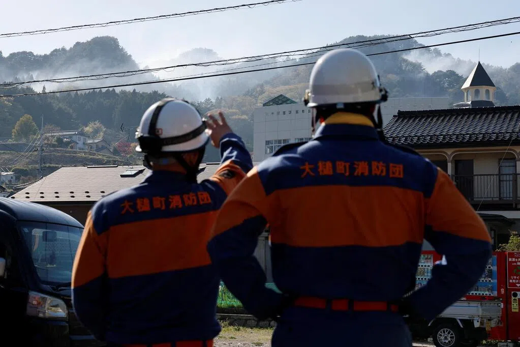 日本东北部山火持续七天 火势基本得到控制