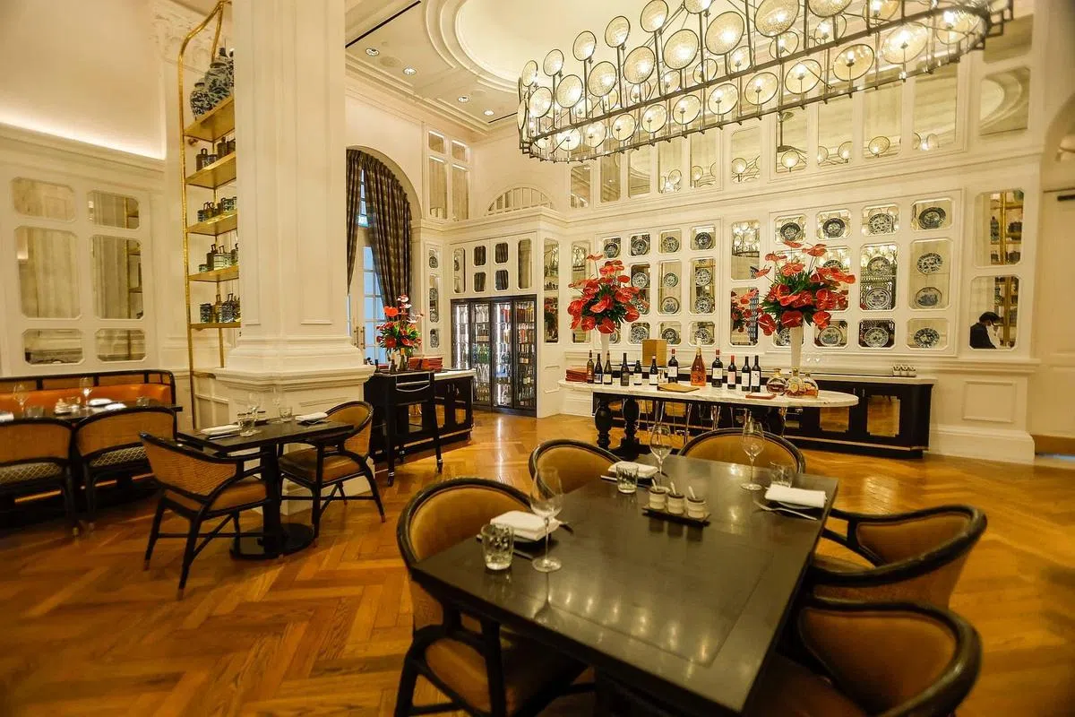 走过130年历史的北印度餐馆Tiffin Room。（白艳琳摄）