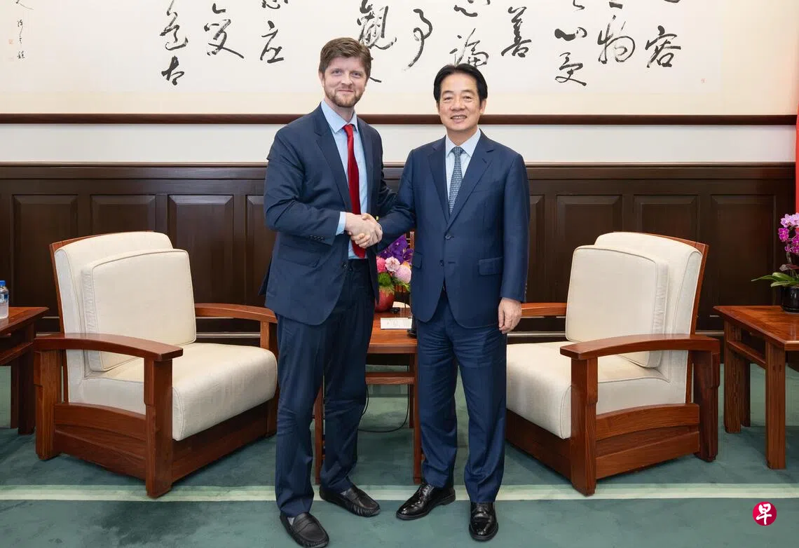 双十前夕受访赖清德喊话特朗普护台海和平| 联合早报