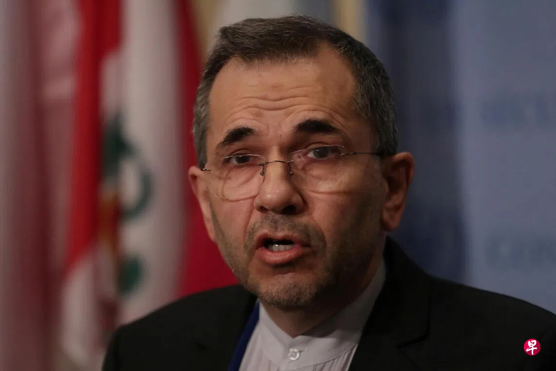 伊朗副外长拉万奇强调，参与侵略伊朗的国家不享有霍尔木兹海峡的“安全通行权”。 （路透社档案照片）