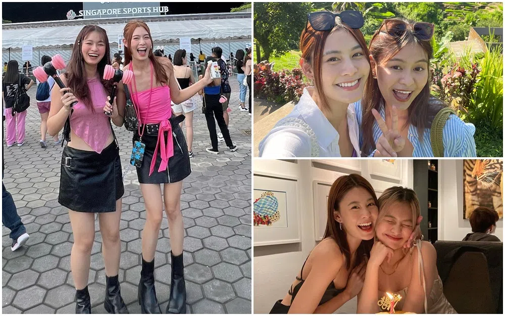 陈楚寰和妹妹陈楚惜感情十分要好。（陈楚寰提供）