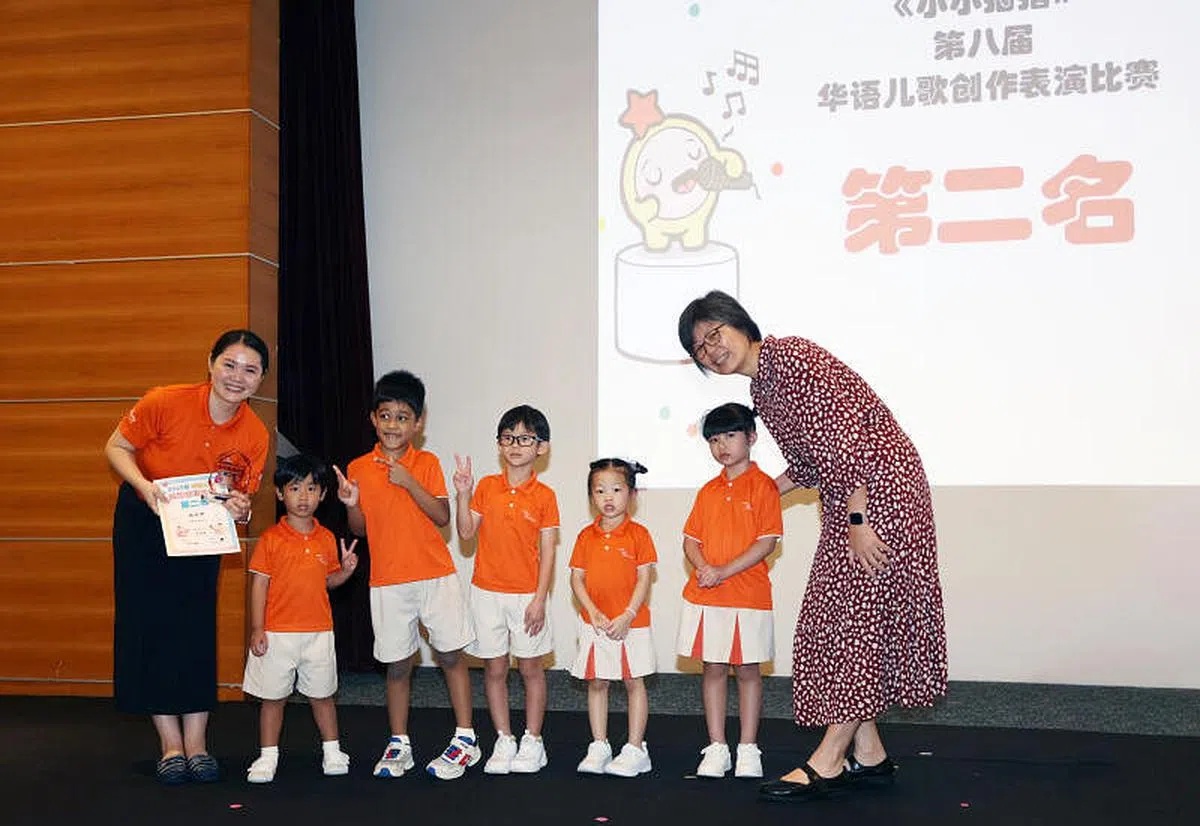 亚军：《影子朋友》（职总幼儿学府幼乐园新榜鹅路6号）