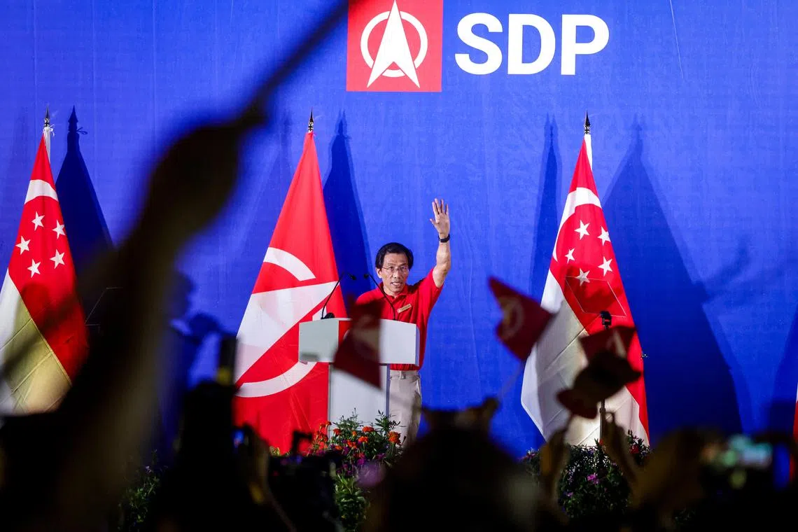 徐顺全指出，各政党在大选时应该停止口水战和人身攻击，而是专注人民重视的课题，例如生活费高涨、国人的就业机会与失业问题等等。（叶振忠摄）