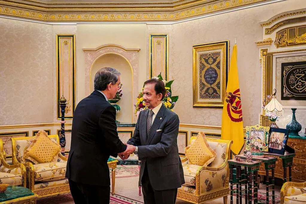 费绍尔访问文莱 会见苏丹波基亚和回教宗教司