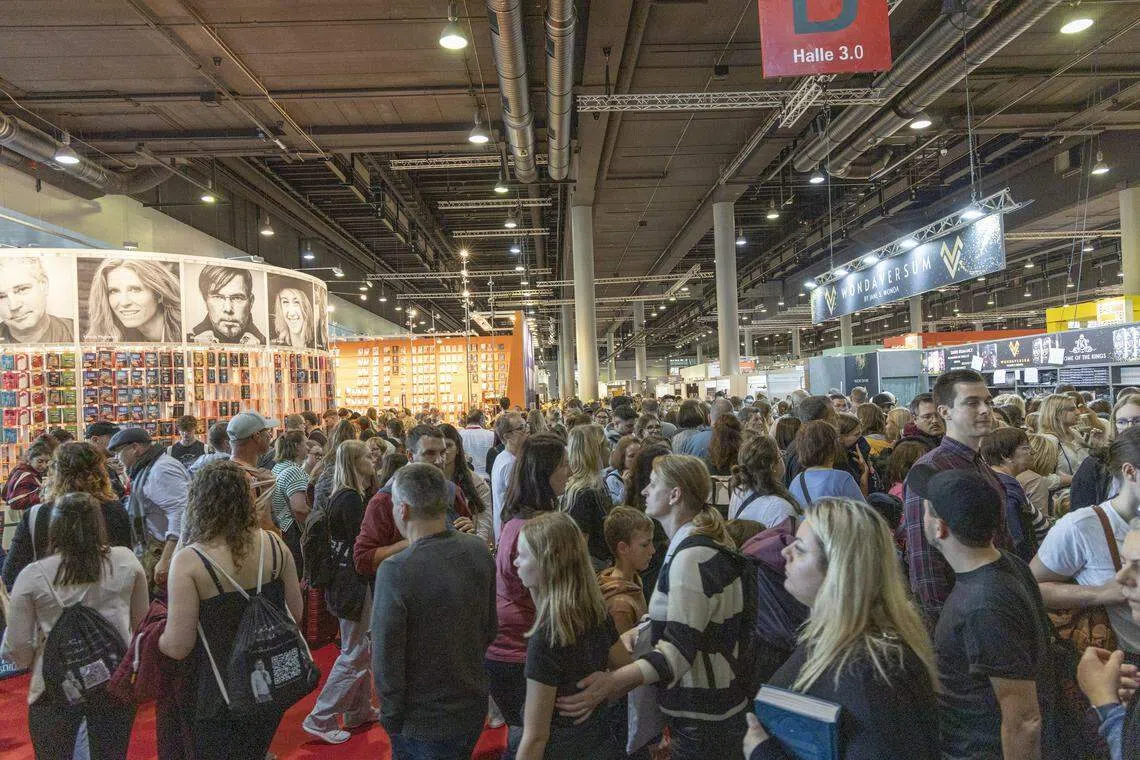 第75届法兰克福书展吸引超过11万公众到场。（取自法兰克福书展官网）