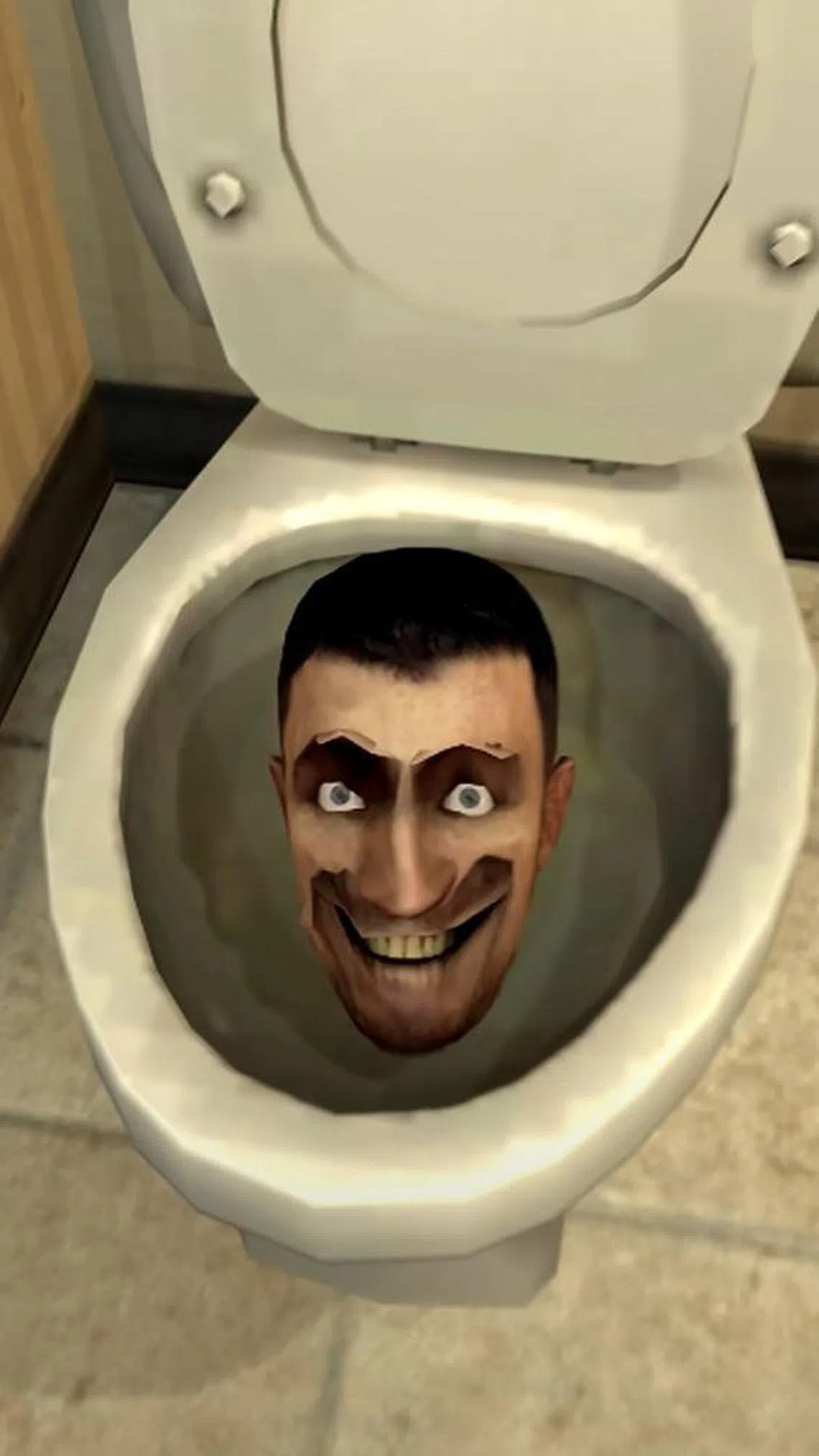 网络动画《马桶人》（Skibidi Toilet）深受阿尔法世代欢迎，不少儿童在对话中使用skibidi一词。（档案照）