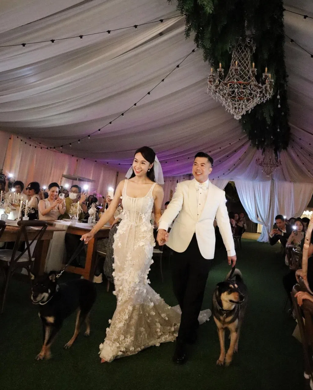 黄心颖有老公泥鯭陪伴渡过低潮期，婚后展开人生新一页。（互联网）