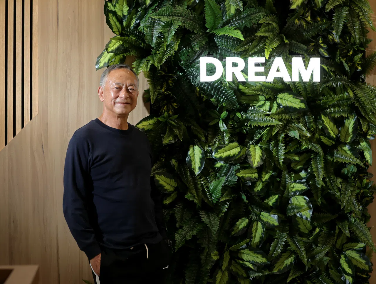 杜Sir透露自己现在的电影梦，就是好好静下来，拍一部自己喜欢的电影。（何炳耀摄）