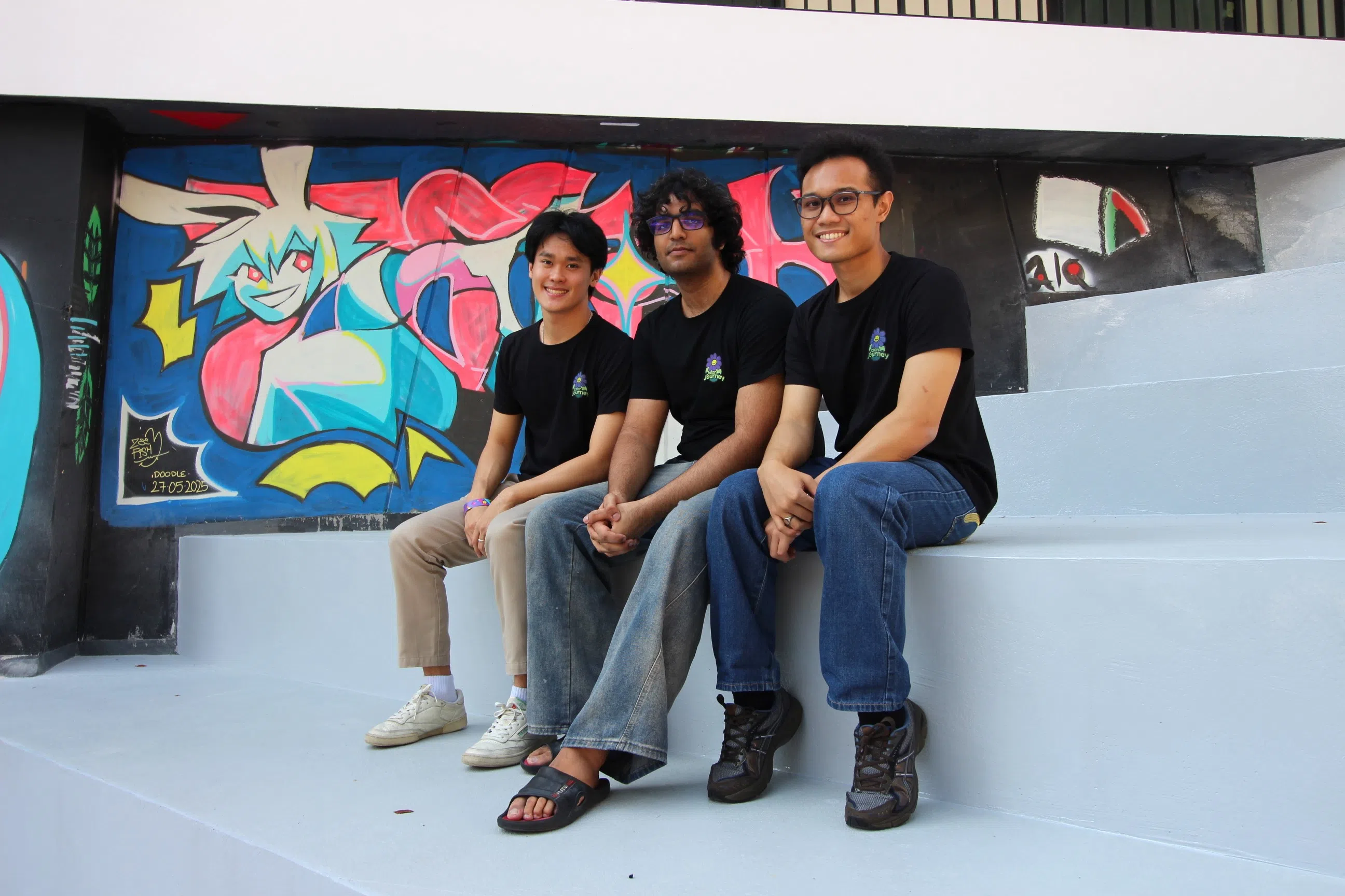 张胤凯与团队一手包揽游戏设计和推广的各个环节。（照片由*SCAPE提供）