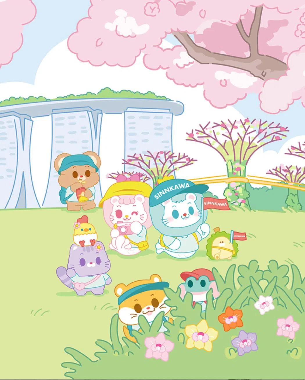 Sinnkawa世界里的人物。（取自Sinnkawa网站）