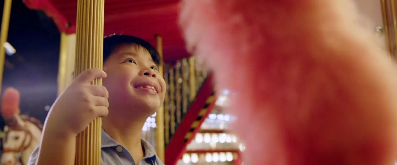 《嗨！诺尔》是少有的新加坡假期电影，图为童星郭恩晟。（王福霖提供）